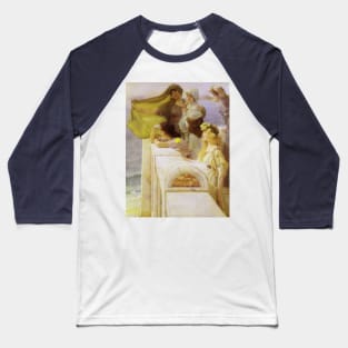 At Aphrodite's Cradle by Sir Lawrence Alma-Tadema Baseball T-Shirt